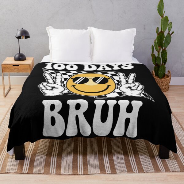 Item preview, 100 Days Of School, 100 Days Bruh designed and sold by KitonicTees.