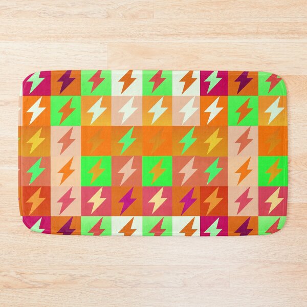 Item preview, Electric Vibes - Multicolor Lightning in Shades of Pink and Purple designed and sold by Timegraf.