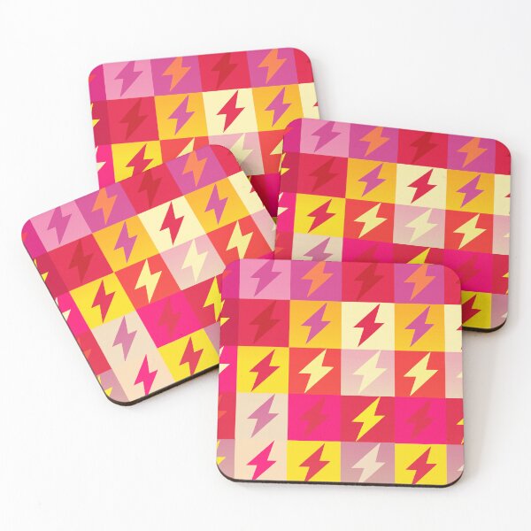 Item preview, Electric Vibes - Multicolor Lightning in Shades of Pink and Purple designed and sold by Timegraf.