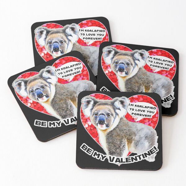 Item preview, Adorable Koala Valentine's Day Card – Be My Valentine! designed and sold by Michael van der Hoorn.