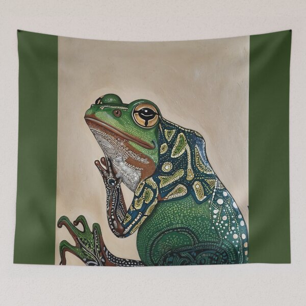 Item preview, Frog African folk Style designed and sold by Alma Lee.