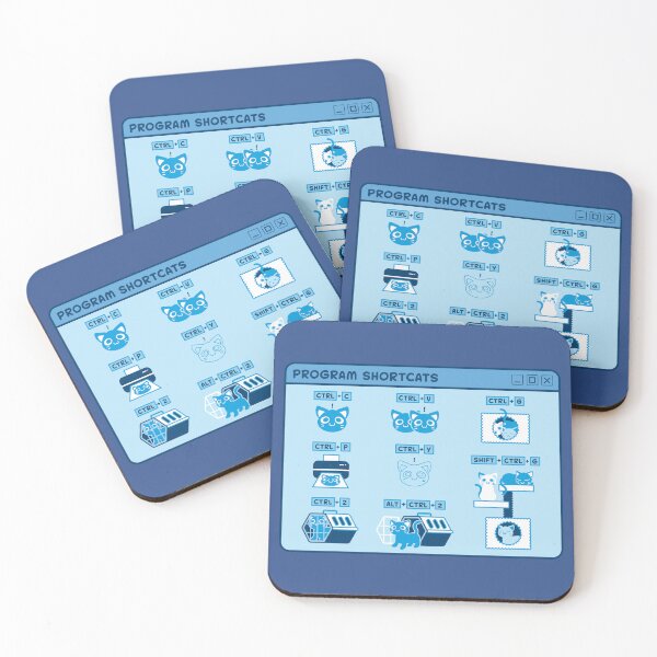 Item preview, Program Shortcats - Fun Shortcut Graphic with Kitties designed and sold by maidacervania.