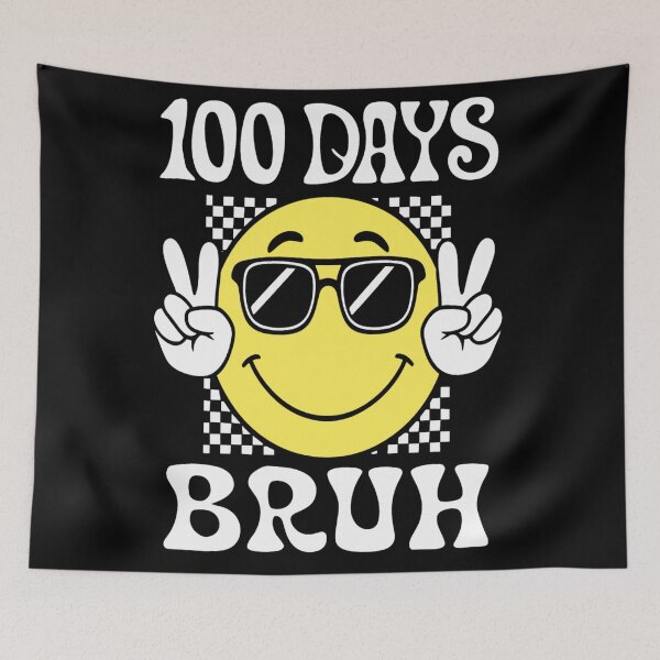 Item preview, 100 Days Of School, 100 Days Bruh designed and sold by KitonicTees.