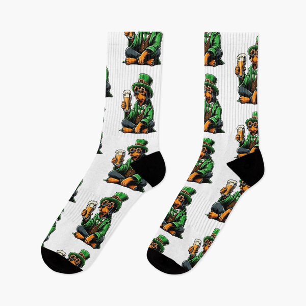 Item preview, Beauceron St Patrick's Day designed and sold by doodIllustrate.