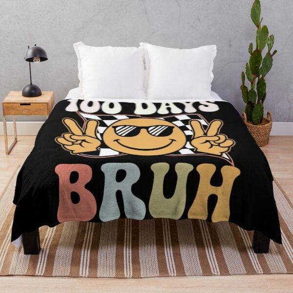 Item preview, 100 Days Of School, 100 Days Bruh designed and sold by KitonicTees.