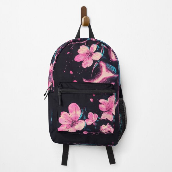 Item preview, Neon Sakura Bloom: Futuristic Cherry Blossom Art designed and sold by TheOctopusRage.