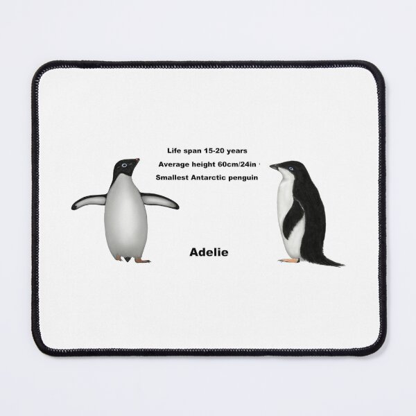 Item preview, Adelie penguin facts designed and sold by ArtAndBliss.
