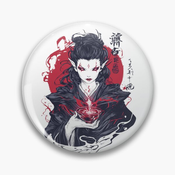 Item preview, Vampire Queen 緋色の夢見る者 designed and sold by PrintsByFrank.