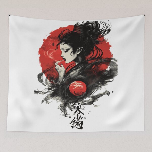 Item preview, Vampire Queen 緋色の夢見る者 designed and sold by PrintsByFrank.