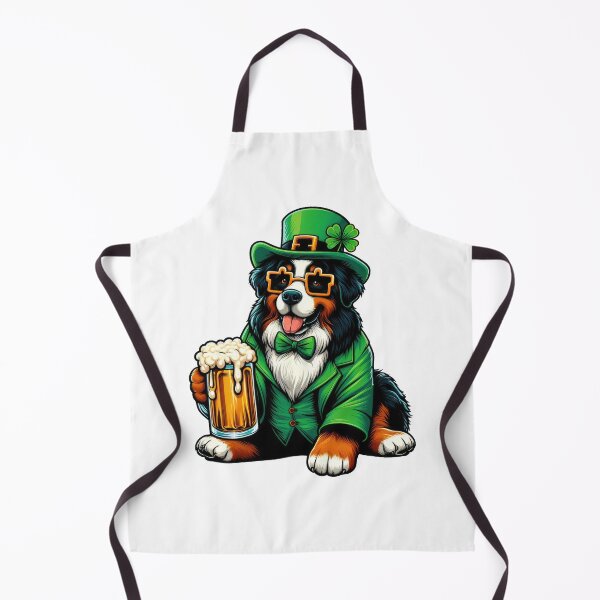 Item preview, Bernese Mountain Dog St Patrick's Day designed and sold by doodIllustrate.