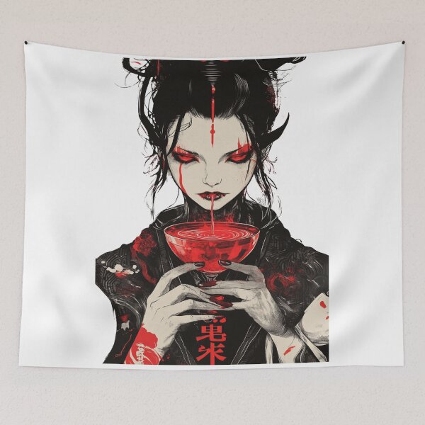 Item preview, Vampire Queen 緋色の夢見る者 designed and sold by PrintsByFrank.