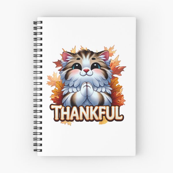 Item preview, Purrfectly Thankful Kitty designed and sold by caFUNated.