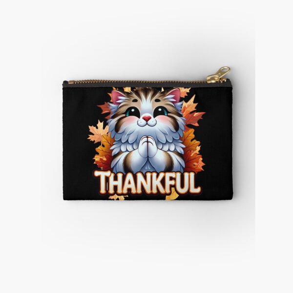 Item preview, Purrfectly Thankful Kitty designed and sold by caFUNated.