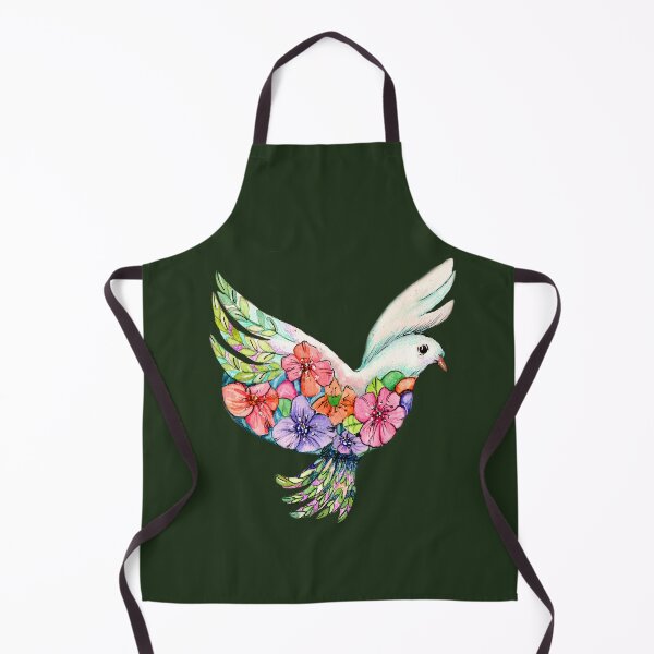 Item preview, "Dove in flower" pattern designed and sold by Liliana  Donato.