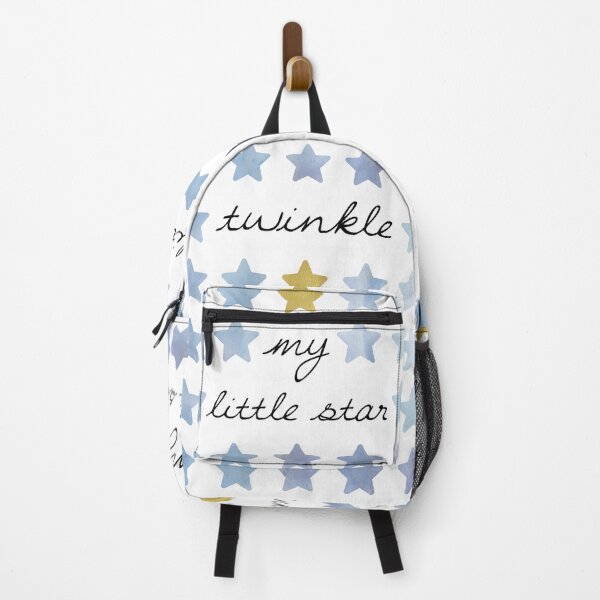 Item preview, Baby Boy Child Twinkle Twinkle Little Star Blue Gold Watercolor Bedroom designed and sold by PaintedRose.