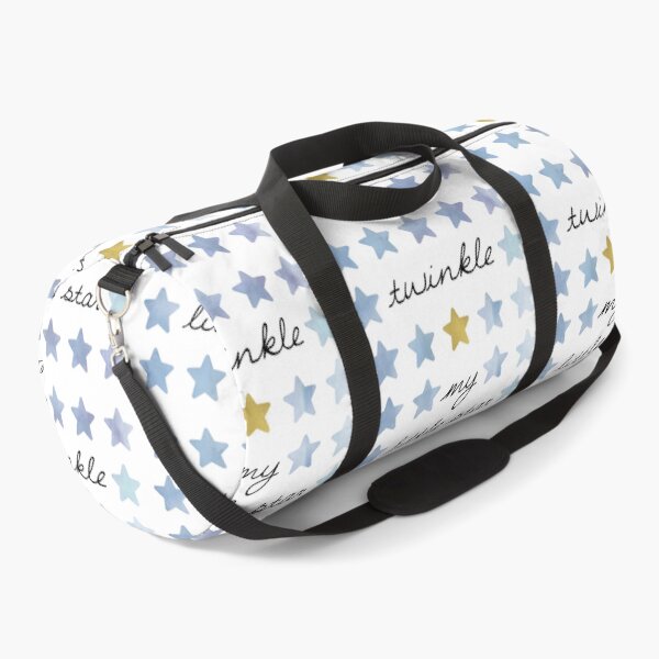Item preview, Baby Boy Child Twinkle Twinkle Little Star Blue Gold Watercolor Bedroom designed and sold by PaintedRose.