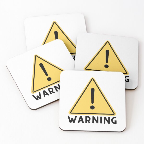 Item preview, Warning Sign! designed and sold by kofishah.