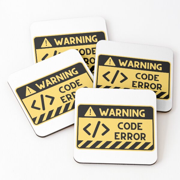Item preview, Warning! Code Error designed and sold by kofishah.