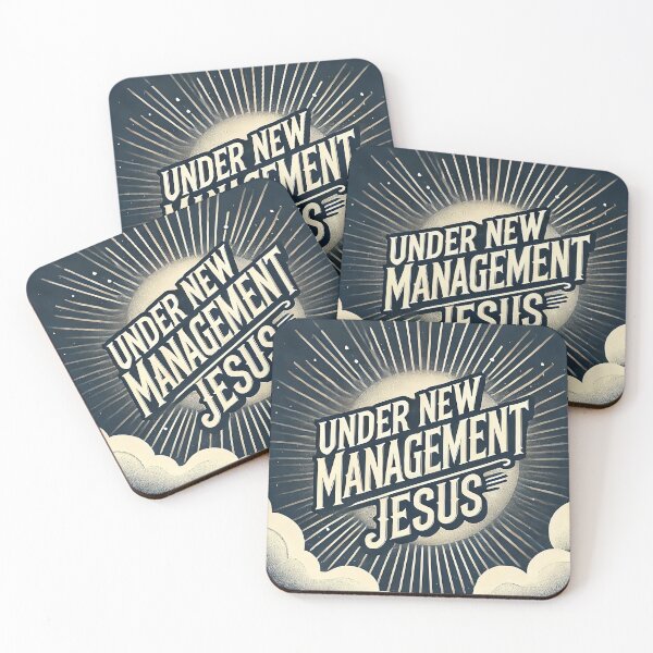Item preview, Under New Management: Jesus designed and sold by ChallyHope.