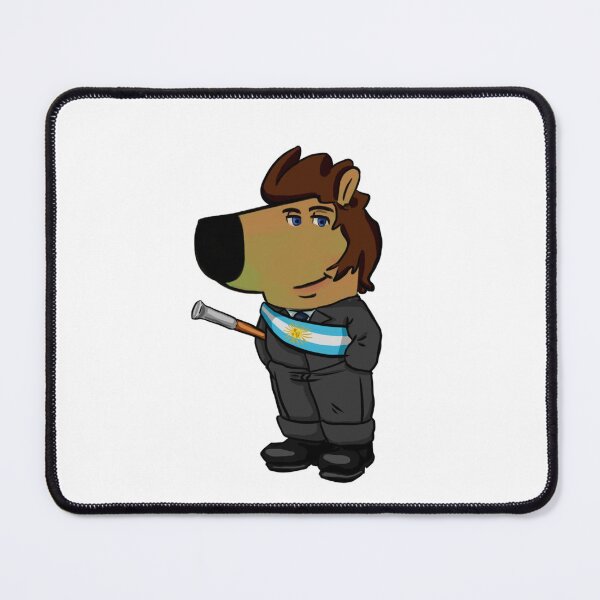 Item preview, Javier Milei Chill Guy Vibes - Presidential Sash and Baton VERSION 2 designed and sold by MechanicalART.