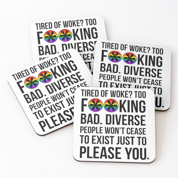 Item preview, Tired of woke?  designed and sold by Rachel the Artist .
