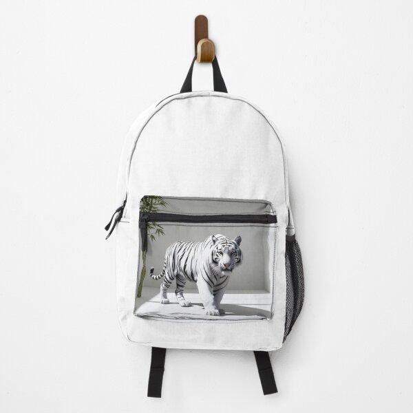 Item preview, White Tiger in a Simple Composition designed and sold by SolMagique.