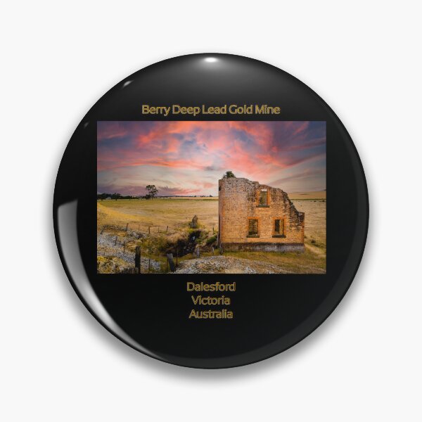 Item preview, Berry Deep Lead Gold Mine Ruins - Daylesford, Victoria, Australia designed and sold by Michael van der Hoorn.