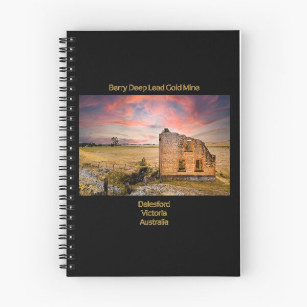 Item preview, Berry Deep Lead Gold Mine Ruins - Daylesford, Victoria, Australia designed and sold by Michael van der Hoorn.