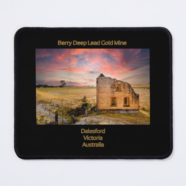 Item preview, Berry Deep Lead Gold Mine Ruins - Daylesford, Victoria, Australia designed and sold by Michael van der Hoorn.