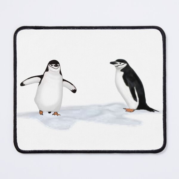 Item preview, Two Chinstrap Penguins designed and sold by ArtAndBliss.