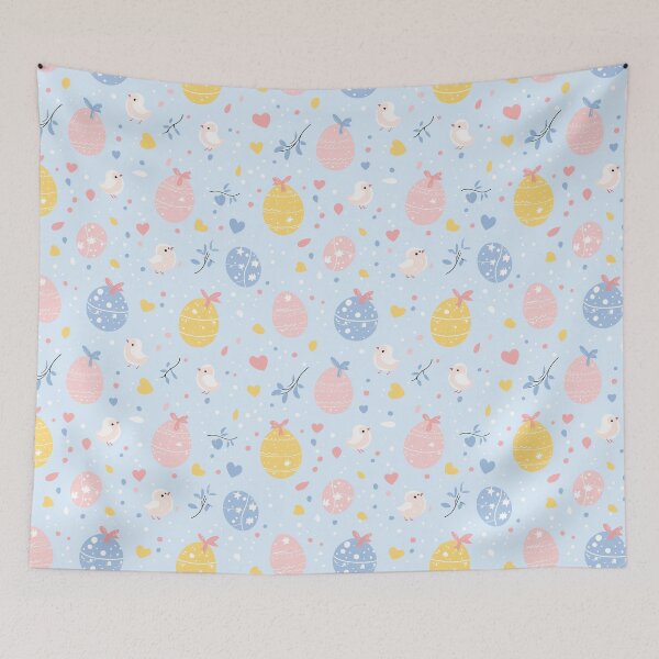 Item preview, Pastel Blue Easter Delight designed and sold by cardinalhill.