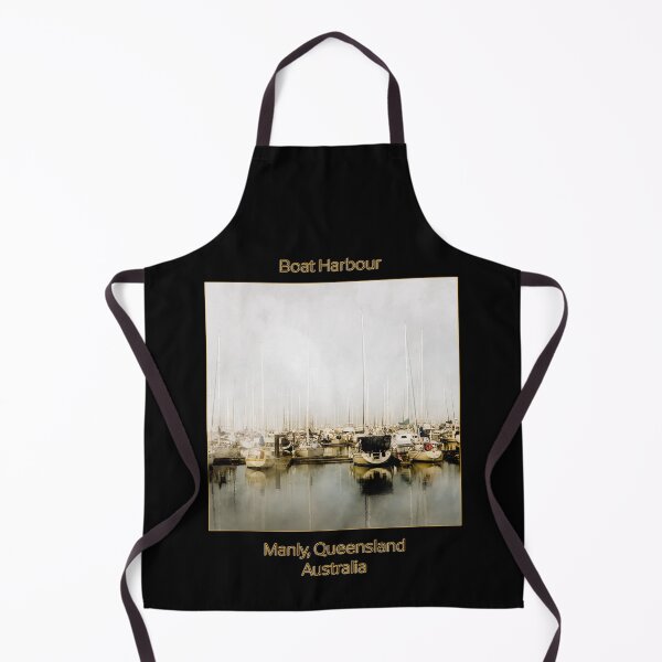 Item preview, Manly Boat Harbour Artwork - Queensland, Australia designed and sold by Michael van der Hoorn.