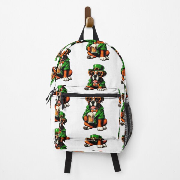 Item preview, Boxer Dog St Patrick's Day designed and sold by doodIllustrate.