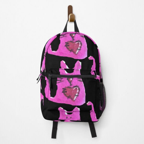 Item preview, Pink cat black background designed and sold by Lauracolleen3.