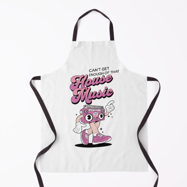Item preview, HOUSE MUSIC  - Can't Get Enough (Black/Pink)  designed and sold by Discothreadz.