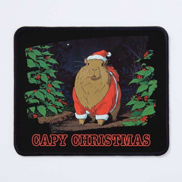 Item preview, Capy Christmas Lost Santa Capybara designed and sold by The magic Yellow bus.