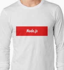 Node JS Developer Programming Stickers and other items! Long Sleeve T-Shirt