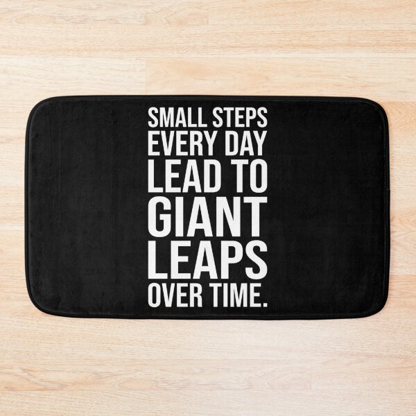Item preview, Small Steps to Giant Leaps - Success Motivational designed and sold by chantastical.