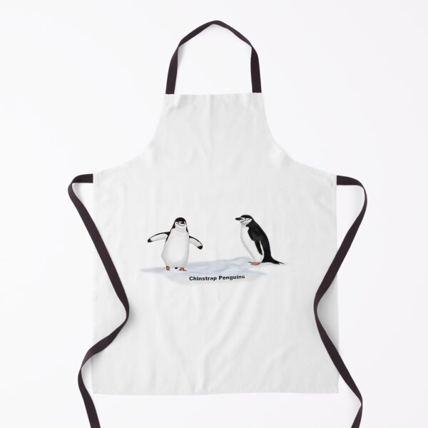 Item preview, Chinstrap Penguins Labeled designed and sold by ArtAndBliss.