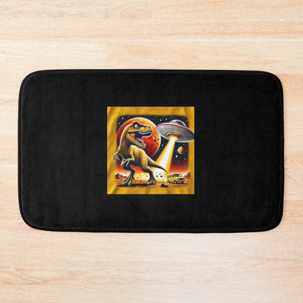 Item preview, Dino UFO Selfie: Alien Encounter designed and sold by TrippyBunnyShop.