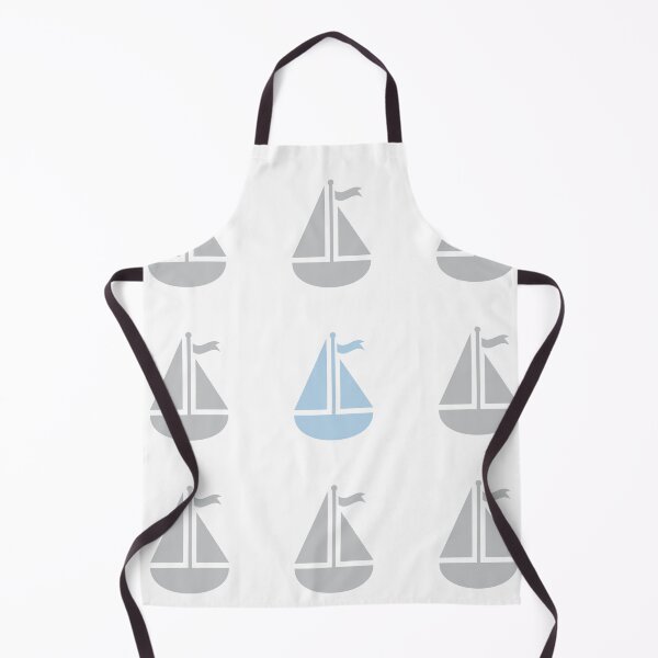 Item preview, Dream Big Baby Boy Child Sailboat Nautical Blue Gray  designed and sold by PaintedRose.