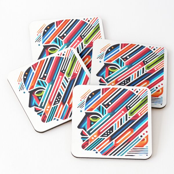 Item preview, Modern Cubist Expression designed and sold by Thai Vibe Studio.