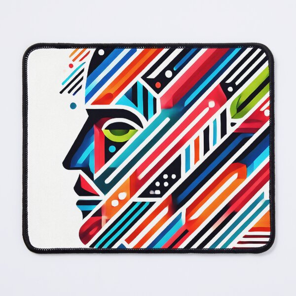 Item preview, Modern Cubist Expression designed and sold by Thai Vibe Studio.