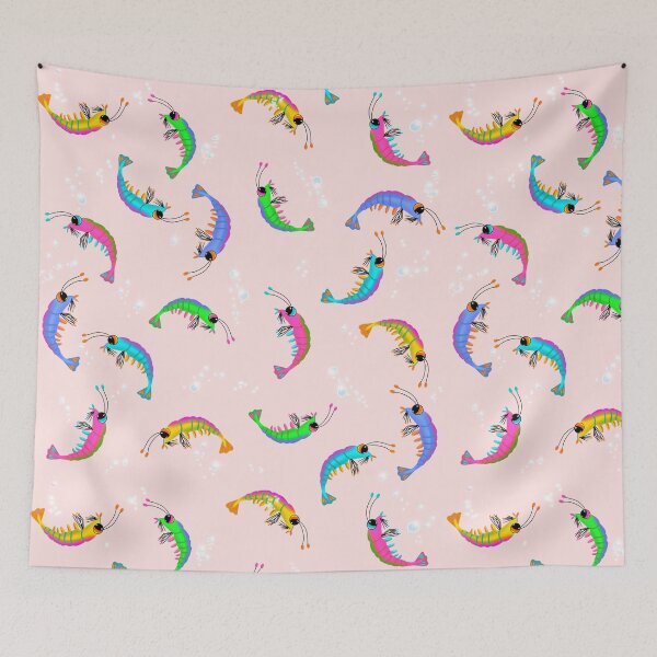 Item preview, Rainbow Prawn School  designed and sold by Sonya Gray.