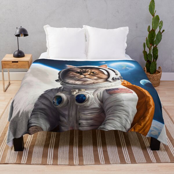 Artikelvorschau, Perserkatze als Astronaut auf dem Mond – Kosmisches Katzenabenteuer entworfen und verkauft von Fredster1966.