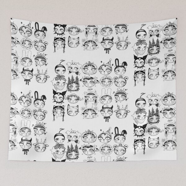 Item preview, cat girlies 2024 designed and sold by kaileyzoee.
