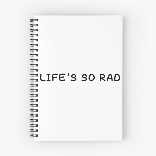 Item preview, life's so rad designed and sold by MeatballMike.