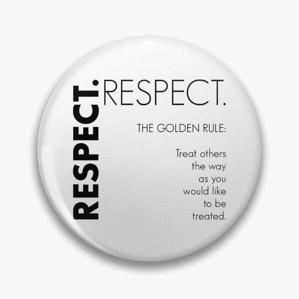 Item preview, RESPECT. THE GOLDEN RULE, Unique designed and sold by villacreativa.