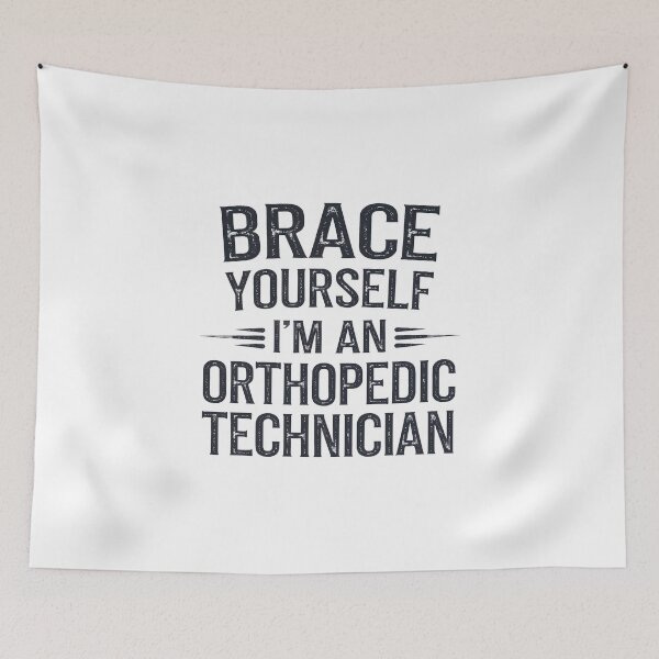 Item preview, Orthopedic Technician funny custom for Medical surgeon Pros designed and sold by bukajart.