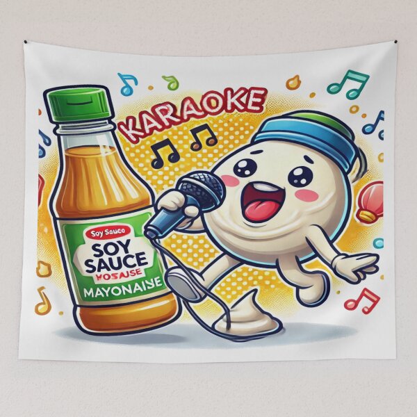 Item preview, Mayo Night- Japanese Mayonnaise designed and sold by Globalcitytees.
